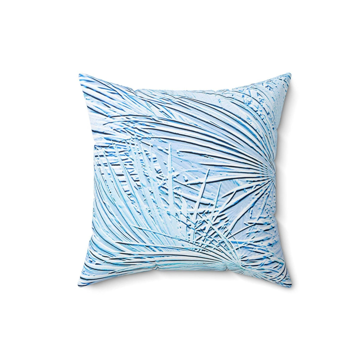 Etched Glass Design- Spun Polyester Square Pillow Home Decor 1ArtCollection