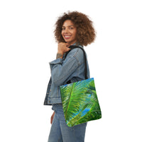 Tropical Breeze - Polyester Canvas Tote Bag (AOP)