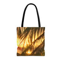 Palm Sunset -Tote Bag (AOP)