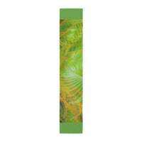 Areca Palm Design Panorama - Table Runner (Cotton, Poly)