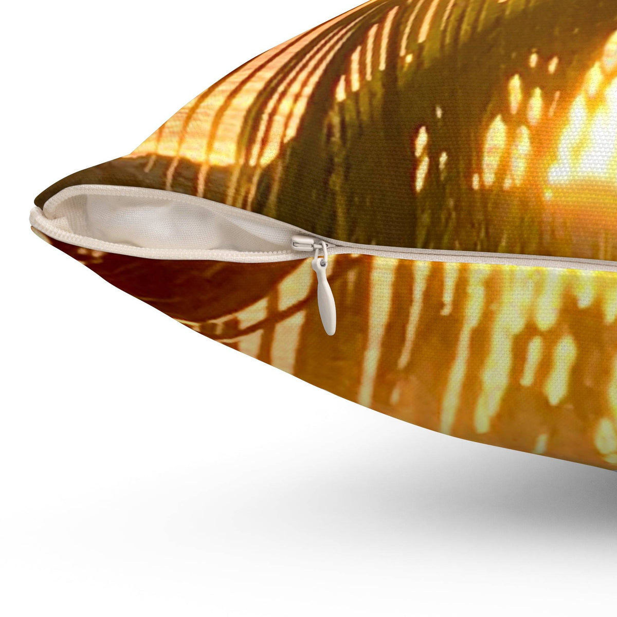 Sunset Palms - Spun Polyester Square Pillow Home Decor 1ArtCollection