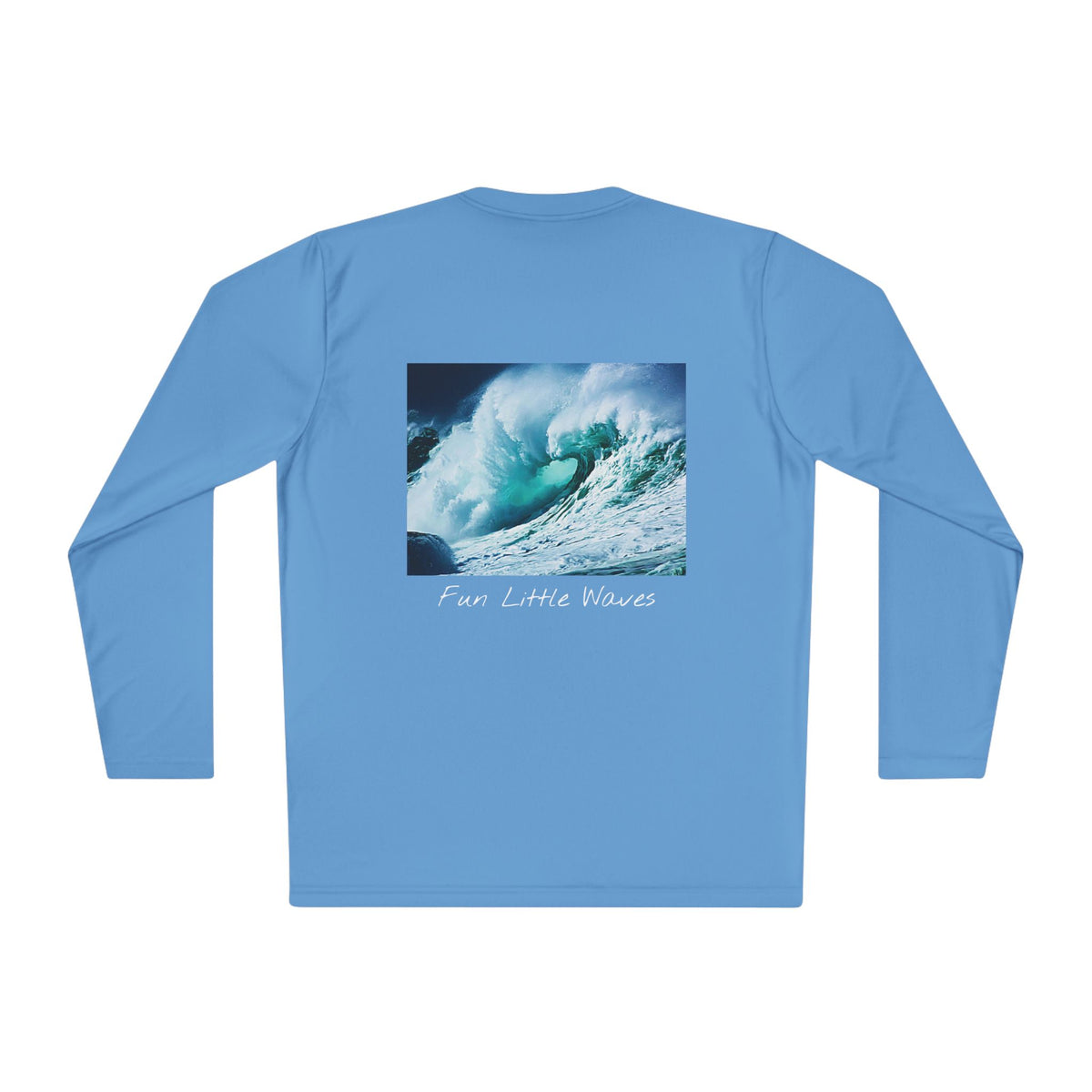 'Fun Little Waves' - Unisex Lightweight Long Sleeve Tee