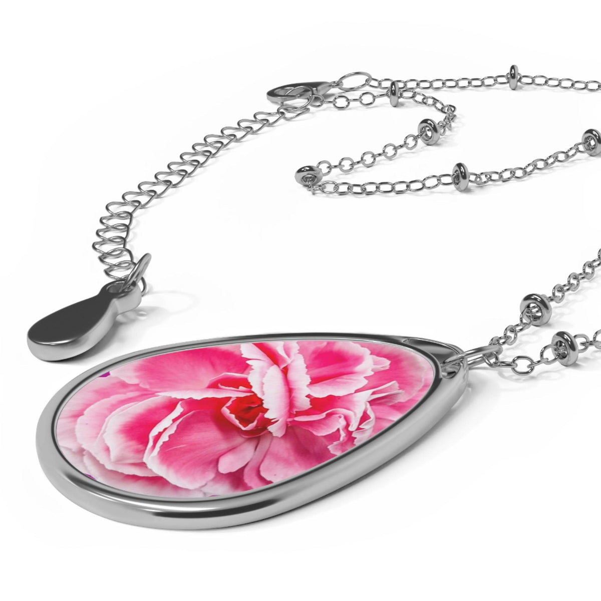 Shades of Pink - Oval Necklace Accessories 1ArtCollection