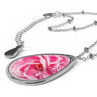 Shades of Pink - Oval Necklace Accessories 1ArtCollection