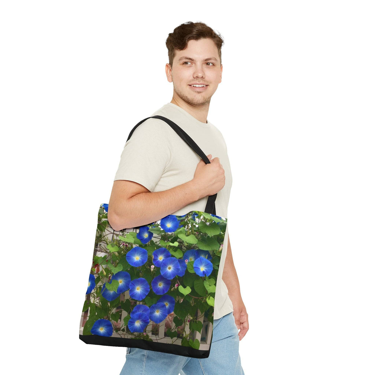 Morning Glory Morning - Tote Bag (AOP) Bags 1ArtCollection