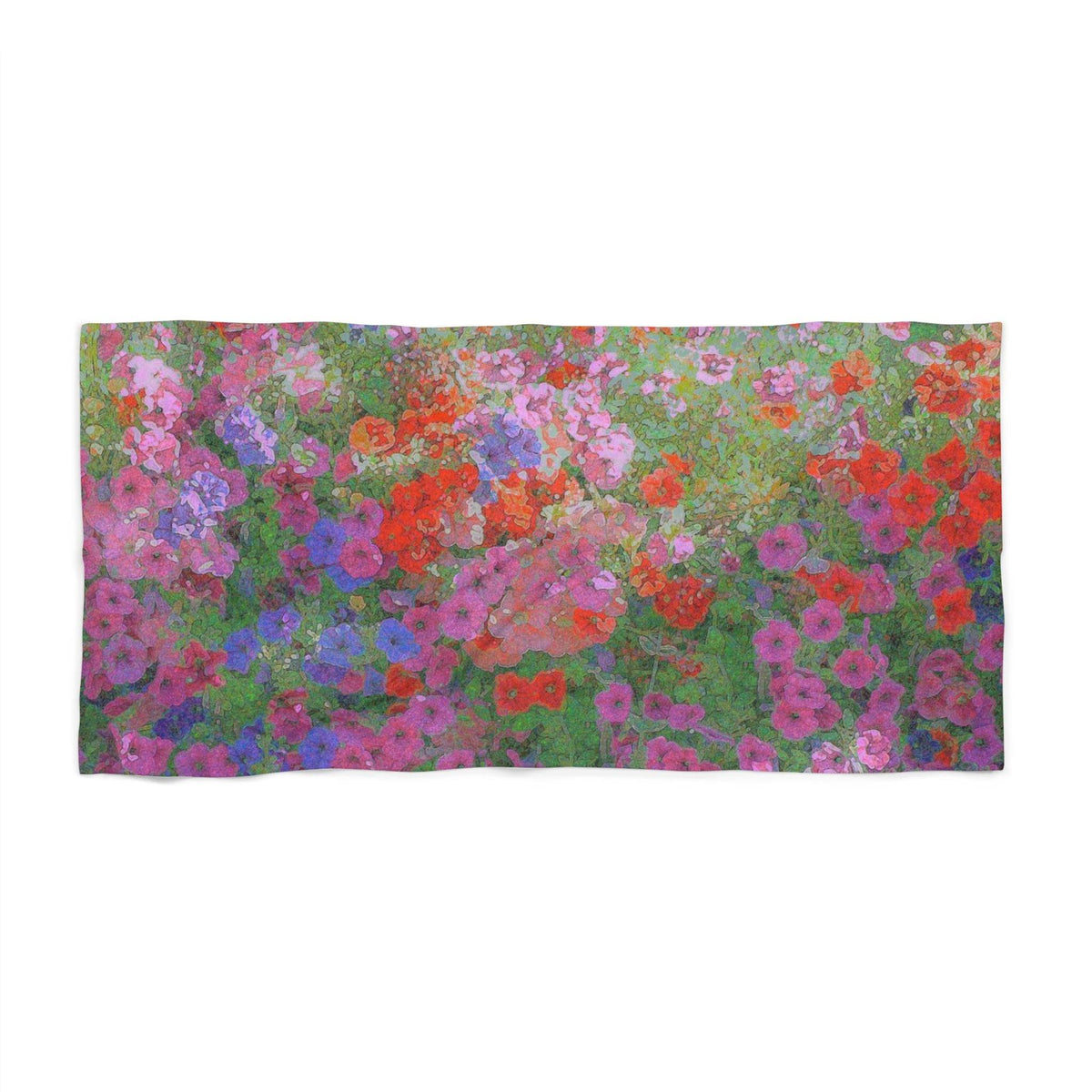 Sea of Flowers - Beach Towel Home Decor 1ArtCollection