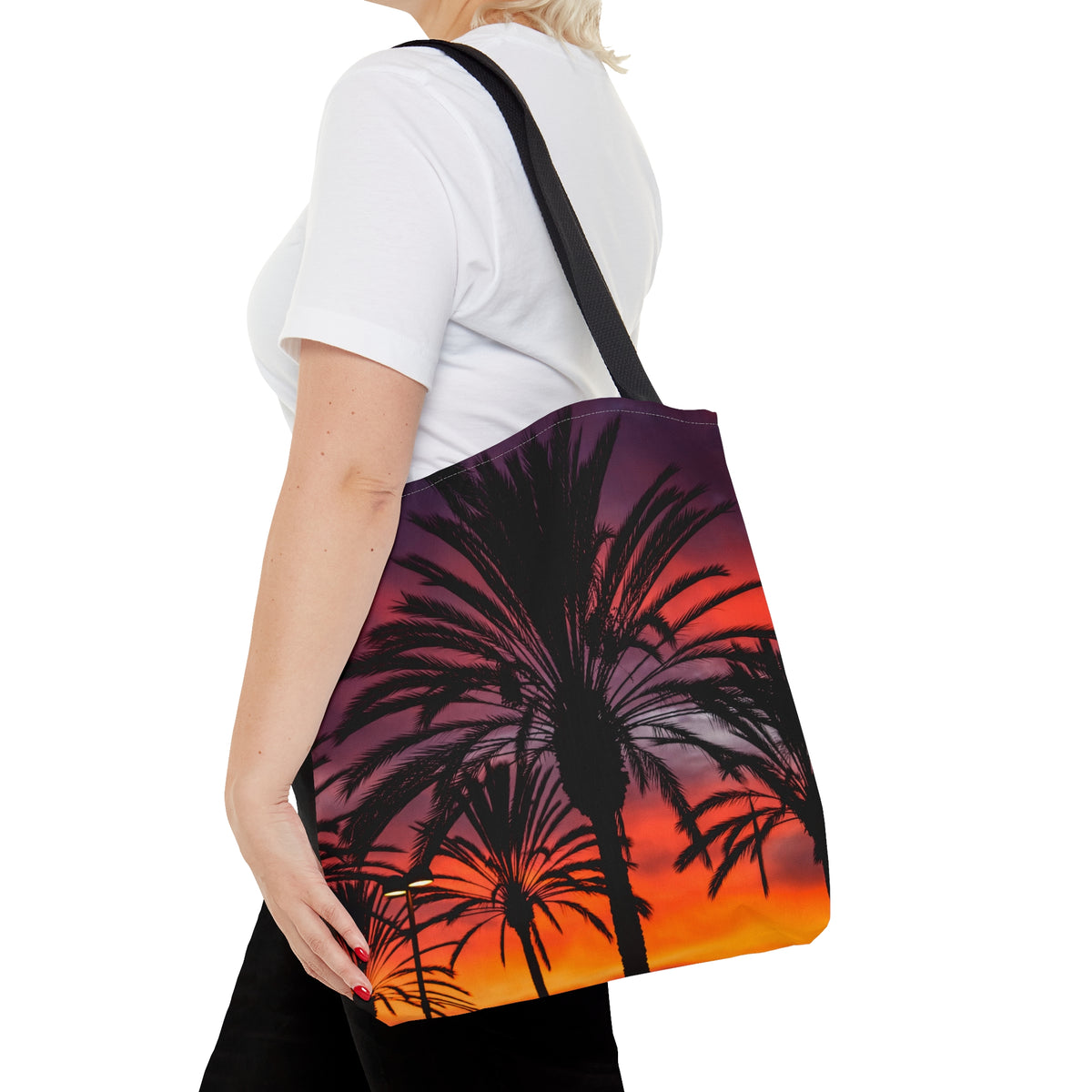 'Sunset Palms' - Tote Bag (AOP)