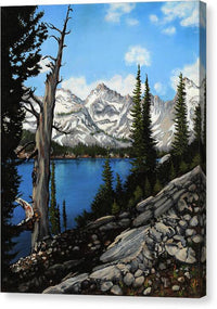 Alice Lake, Idaho - Canvas Print