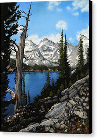 Alice Lake, Idaho - Canvas Print