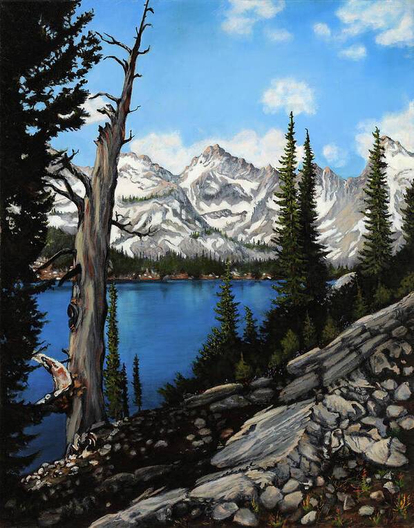 Alice Lake, Idaho - Art Print