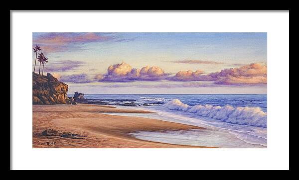 Aliso Beach - Framed Print