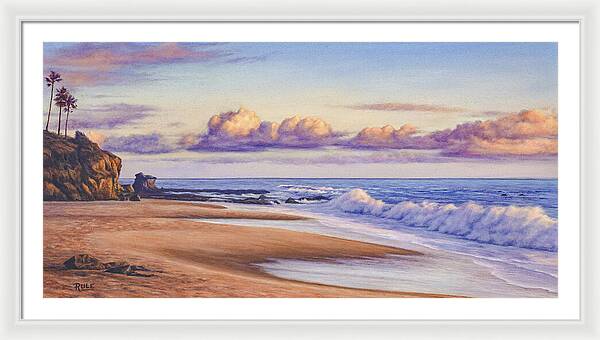 Aliso Beach - Framed Print