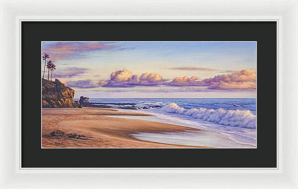 Aliso Beach - Framed Print