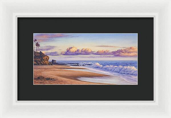 Aliso Beach - Framed Print