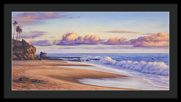 Aliso Beach - Framed Print