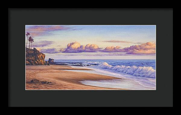 Aliso Beach - Framed Print