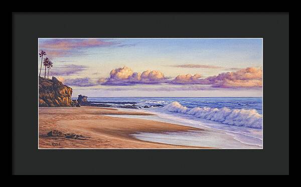 Aliso Beach - Framed Print