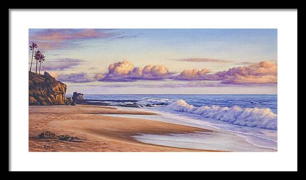 Aliso Beach - Framed Print