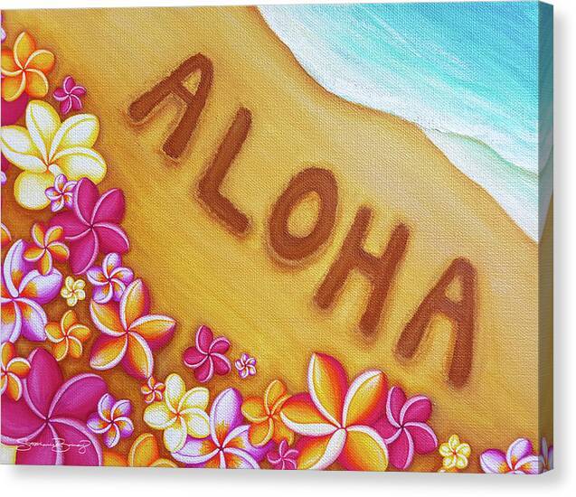 Aloha Shores - Canvas Print Canvas Print 1ArtCollection