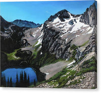 Alpine Lake, Sawtooth Mountains - Canvas Print