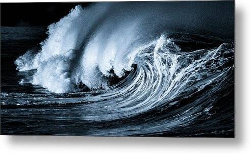 Angry Sea - Metal Print