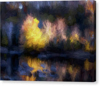 Autumn Tree Reflection - Canvas Print