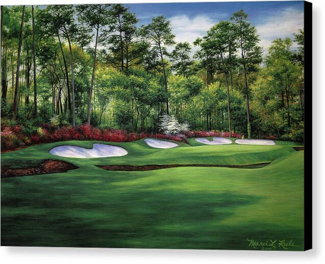 Azalea No. 13, Augusta National - Canvas Print