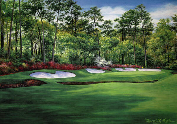 Azalea No. 13, Augusta National - Art Print