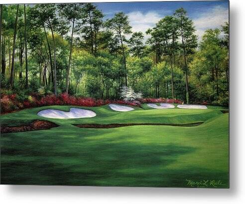 Azalea No. 13, Augusta National - Metal Print