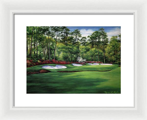 Azalea No. 13, Augusta National - Framed Print