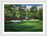 Azalea No. 13, Augusta National - Framed Print