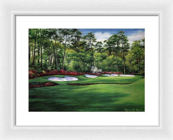 Azalea No. 13, Augusta National - Framed Print