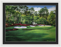 Azalea No. 13, Augusta National - Framed Print