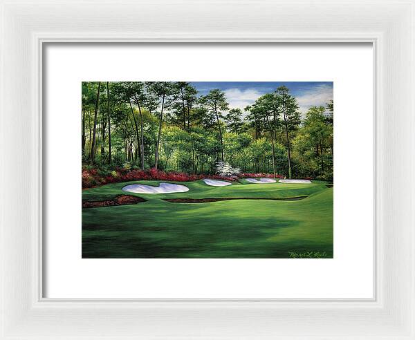 Azalea No. 13, Augusta National - Framed Print