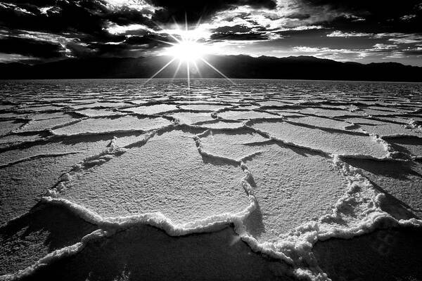 Badwater Sunset - Art Print Art Print 1ArtCollection