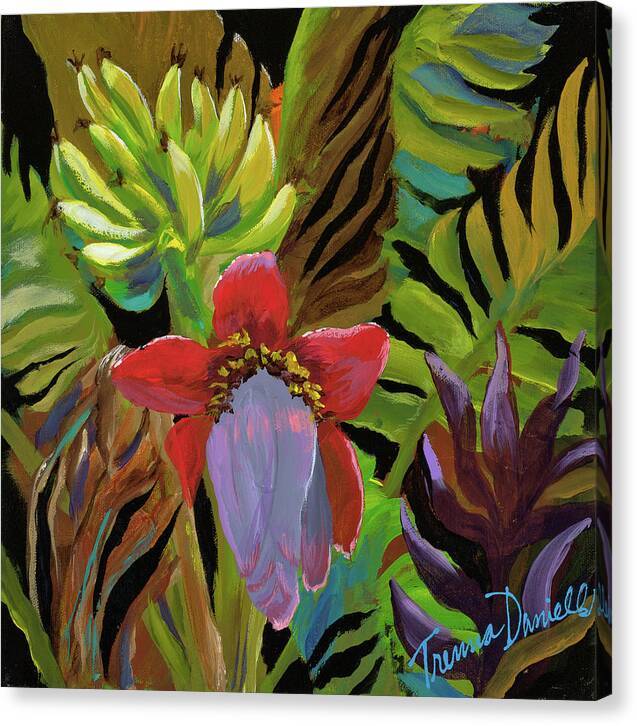 Banana Flower - Canvas Print Canvas Print 1ArtCollection