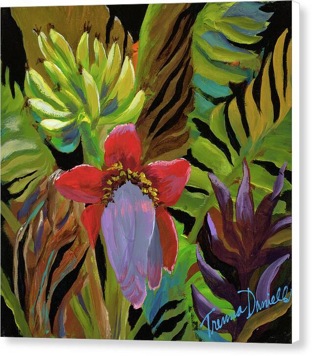 Banana Flower - Canvas Print Canvas Print 1ArtCollection