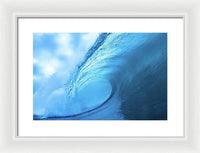 Big Blue - Framed Print