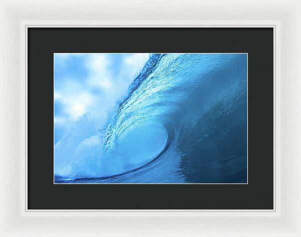 Big Blue - Framed Print