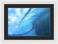 Big Blue - Framed Print