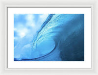 Big Blue - Framed Print