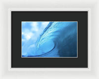 Big Blue - Framed Print