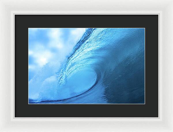 Big Blue - Framed Print