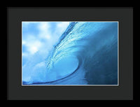 Big Blue - Framed Print