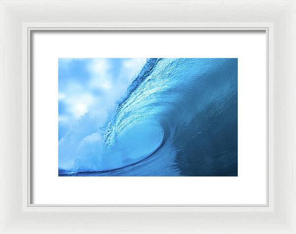 Big Blue - Framed Print