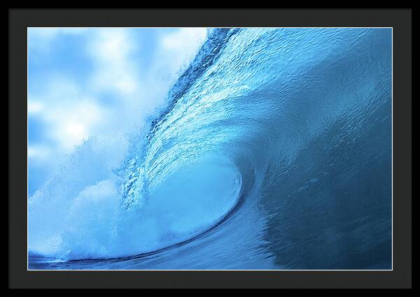 Big Blue - Framed Print