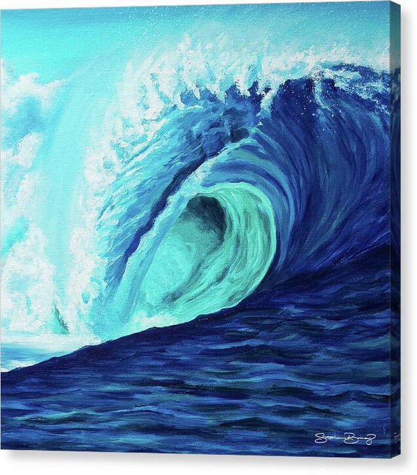 Blue Crush - Canvas Print Canvas Print 1ArtCollection