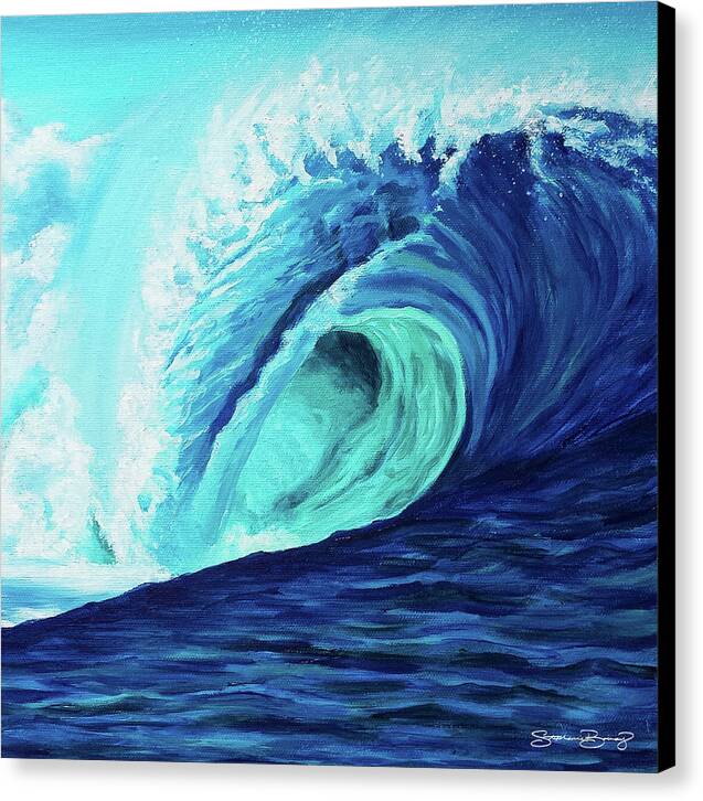 Blue Crush - Canvas Print Canvas Print 1ArtCollection