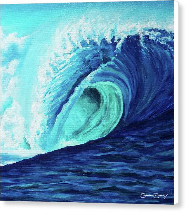 Blue Crush - Canvas Print Canvas Print 1ArtCollection