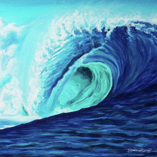 Blue Crush - Art Print Art Print 1ArtCollection